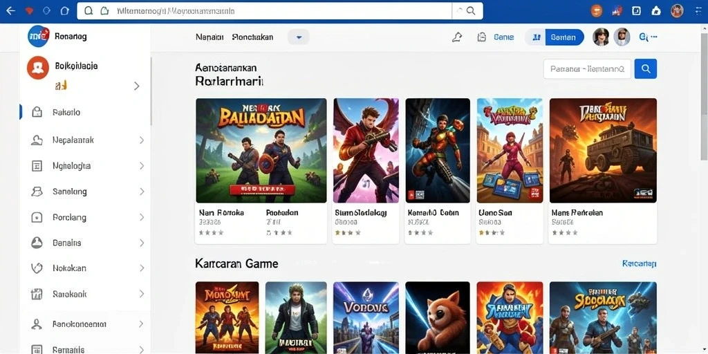 Screenshot menampilkan karakter utama dalam aksi.
