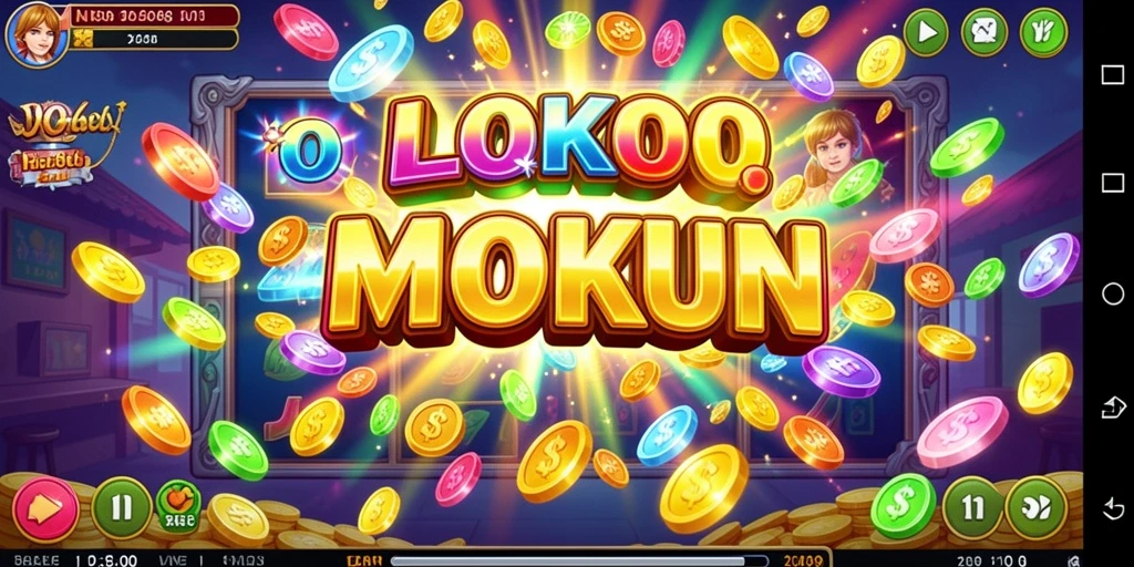 Tampilan permainan slot yang menarik dan menghibur.