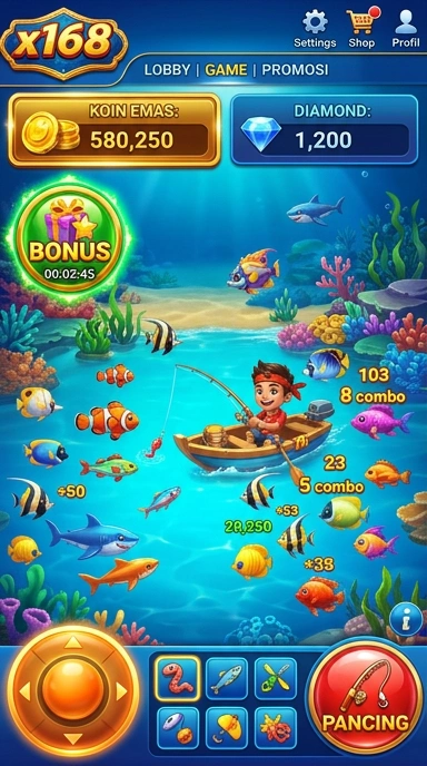 Galeri pratinjau visual x168 build APK resmi terbaru